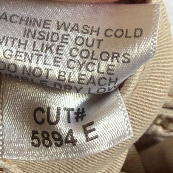 Not Your Daughters Jeans NYDJ Women's Size 8 Beige Crop - Picture 7 of 14